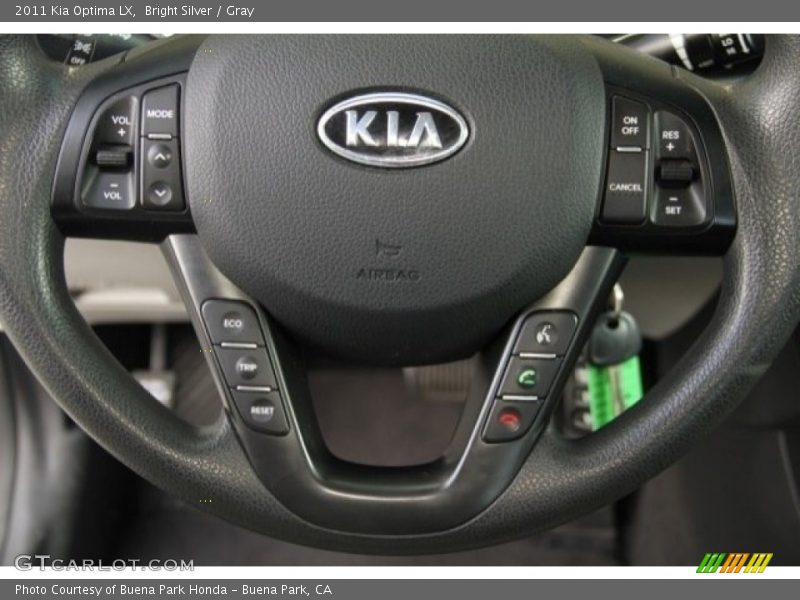 Bright Silver / Gray 2011 Kia Optima LX