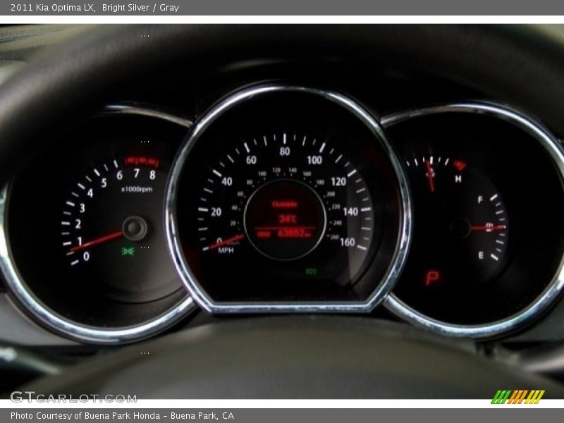 Bright Silver / Gray 2011 Kia Optima LX