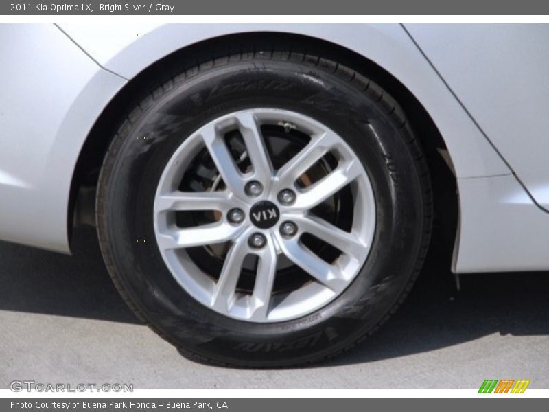 Bright Silver / Gray 2011 Kia Optima LX