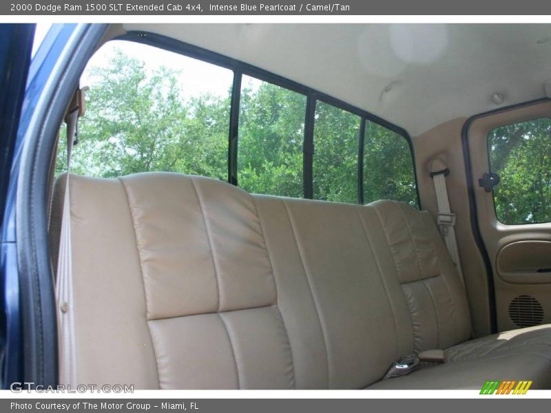 Intense Blue Pearlcoat / Camel/Tan 2000 Dodge Ram 1500 SLT Extended Cab 4x4