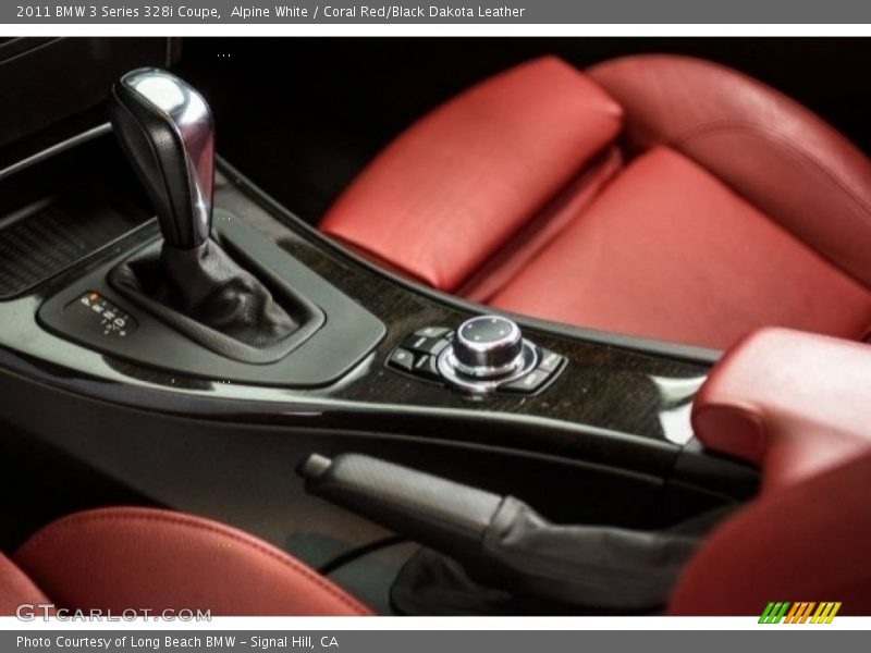Alpine White / Coral Red/Black Dakota Leather 2011 BMW 3 Series 328i Coupe