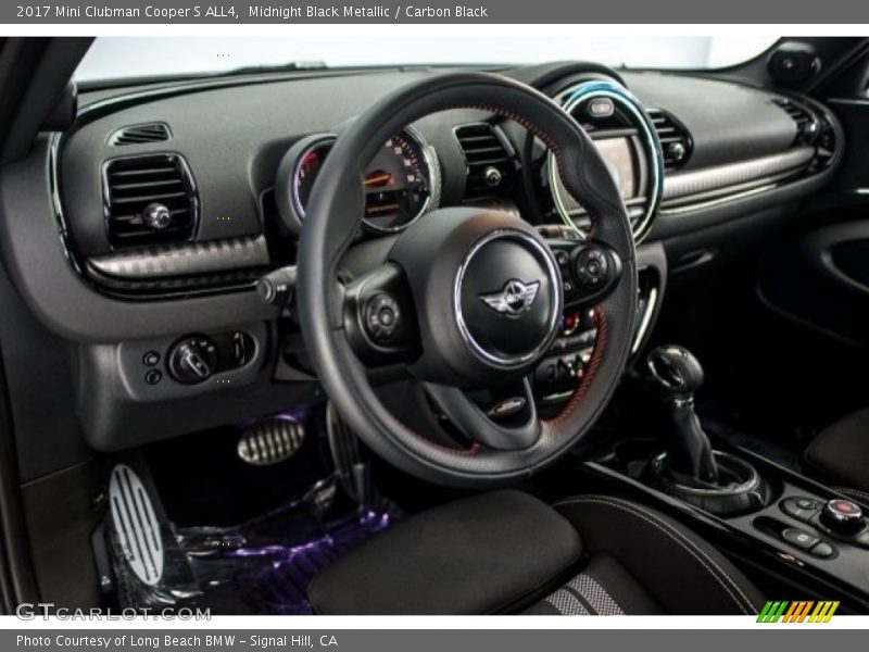 Midnight Black Metallic / Carbon Black 2017 Mini Clubman Cooper S ALL4