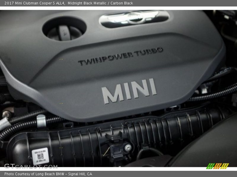 Midnight Black Metallic / Carbon Black 2017 Mini Clubman Cooper S ALL4