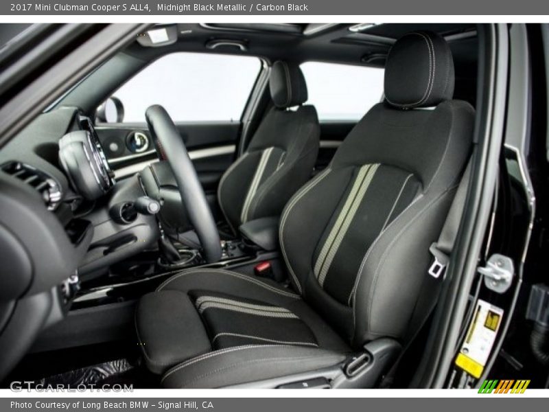 Midnight Black Metallic / Carbon Black 2017 Mini Clubman Cooper S ALL4