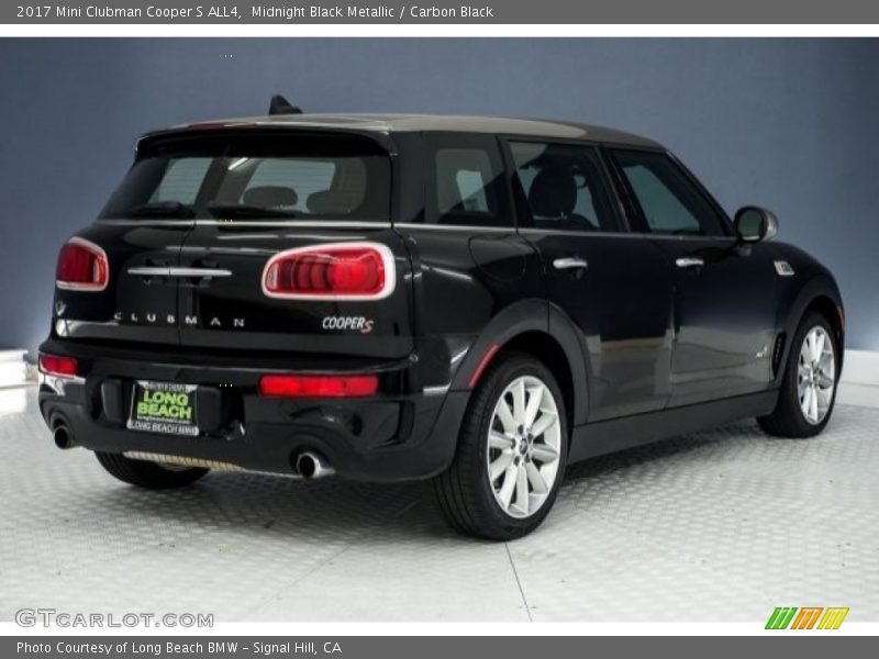 Midnight Black Metallic / Carbon Black 2017 Mini Clubman Cooper S ALL4