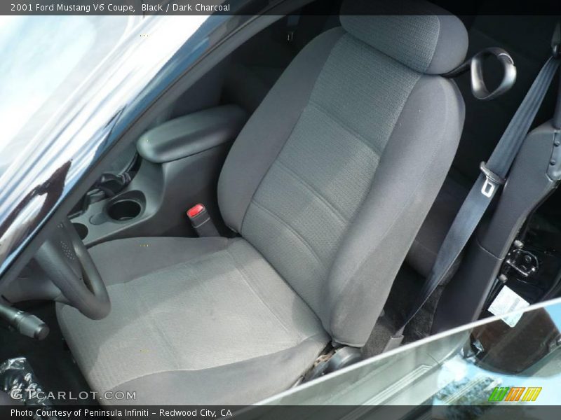 Black / Dark Charcoal 2001 Ford Mustang V6 Coupe