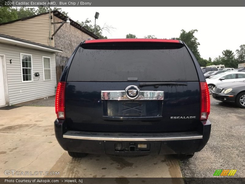 Blue Chip / Ebony 2008 Cadillac Escalade AWD