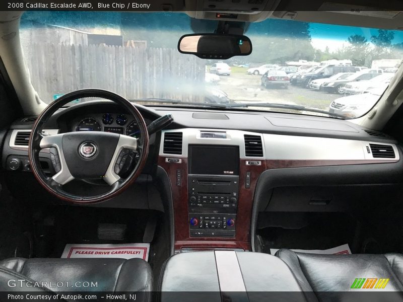 Blue Chip / Ebony 2008 Cadillac Escalade AWD