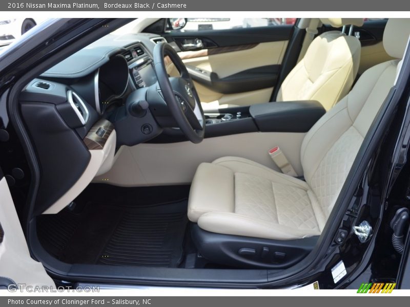 Bordeaux Black / Cashmere 2016 Nissan Maxima Platinum