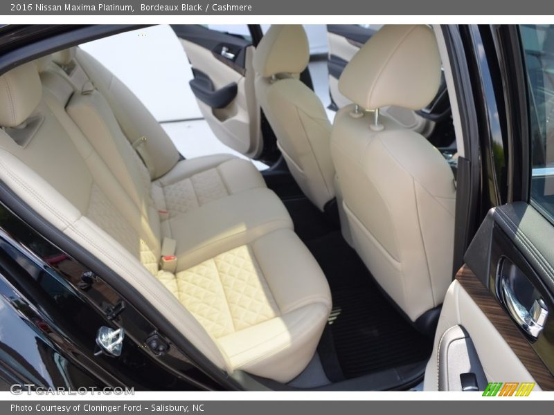 Bordeaux Black / Cashmere 2016 Nissan Maxima Platinum