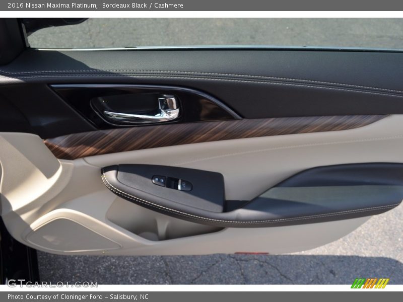 Bordeaux Black / Cashmere 2016 Nissan Maxima Platinum