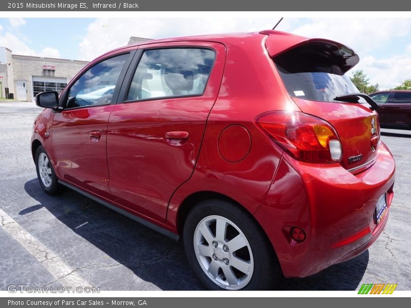 Infrared / Black 2015 Mitsubishi Mirage ES
