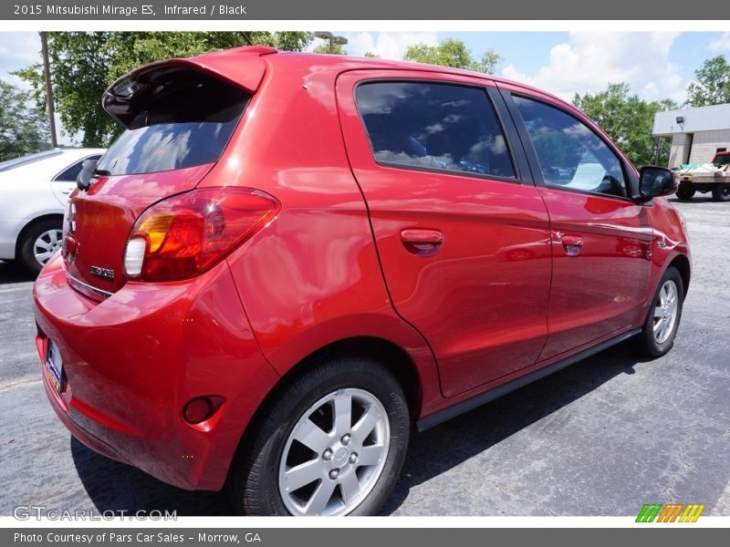 Infrared / Black 2015 Mitsubishi Mirage ES