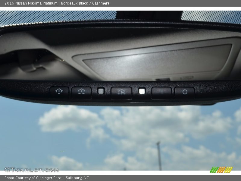 Bordeaux Black / Cashmere 2016 Nissan Maxima Platinum