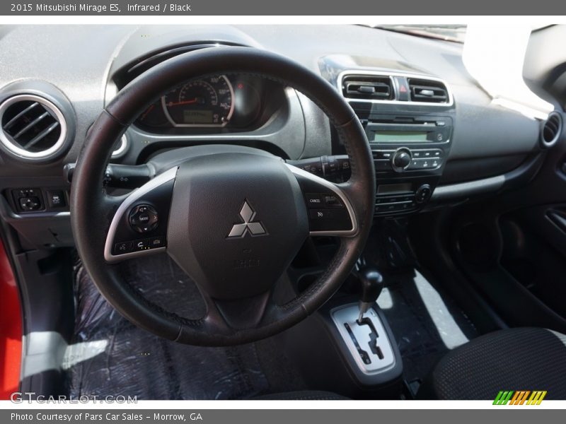 Infrared / Black 2015 Mitsubishi Mirage ES