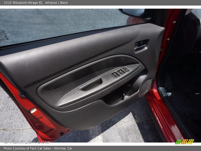 Infrared / Black 2015 Mitsubishi Mirage ES