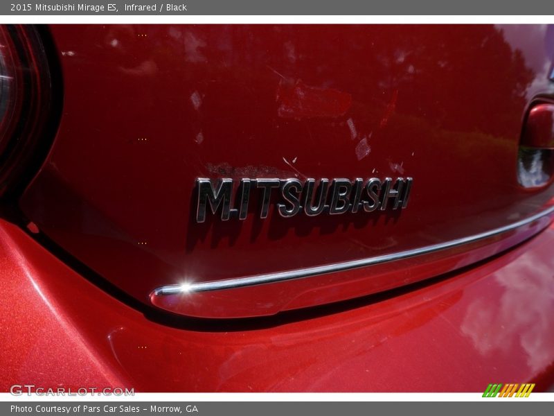 Infrared / Black 2015 Mitsubishi Mirage ES
