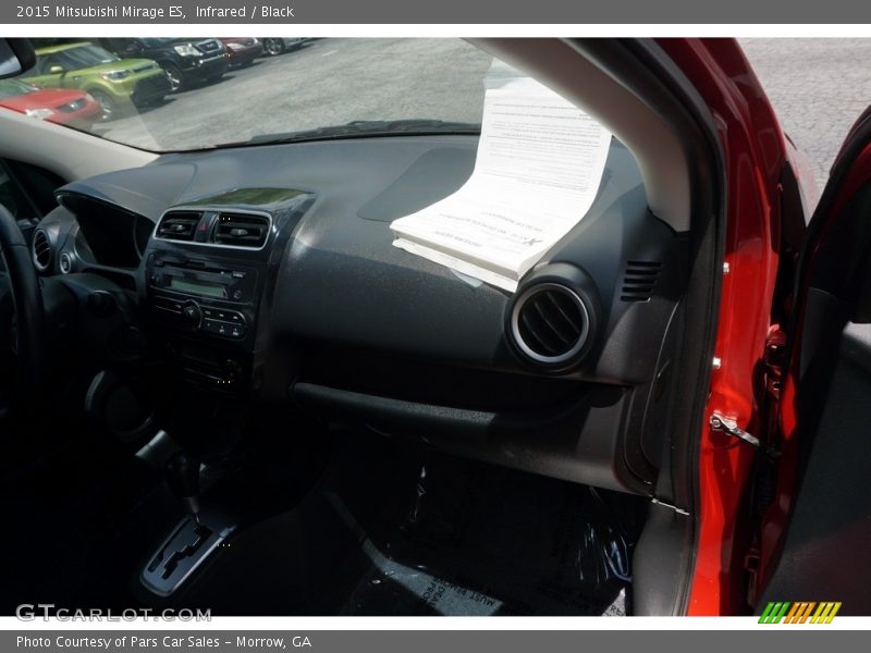 Infrared / Black 2015 Mitsubishi Mirage ES