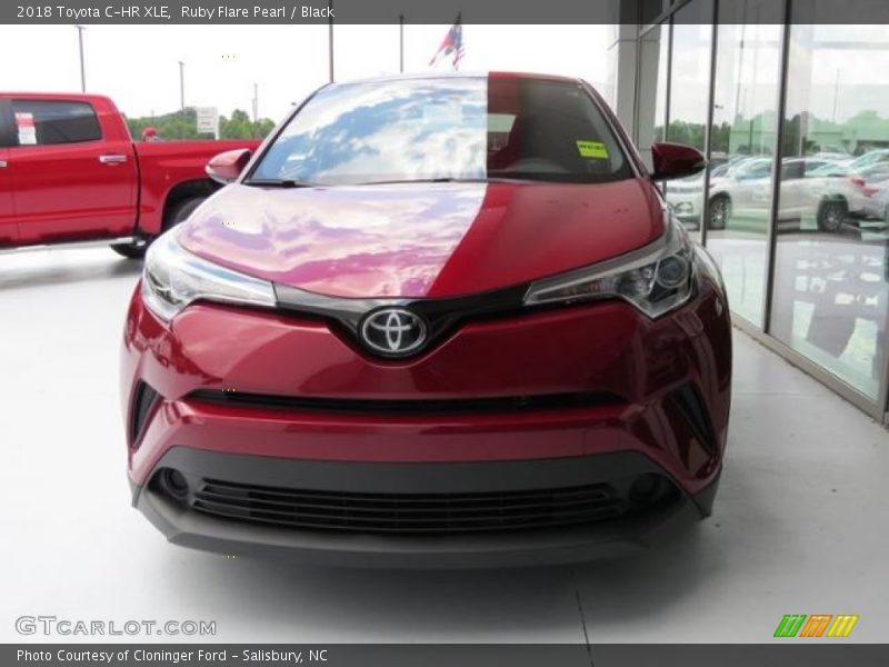 Ruby Flare Pearl / Black 2018 Toyota C-HR XLE