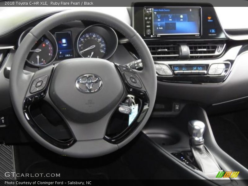 Ruby Flare Pearl / Black 2018 Toyota C-HR XLE