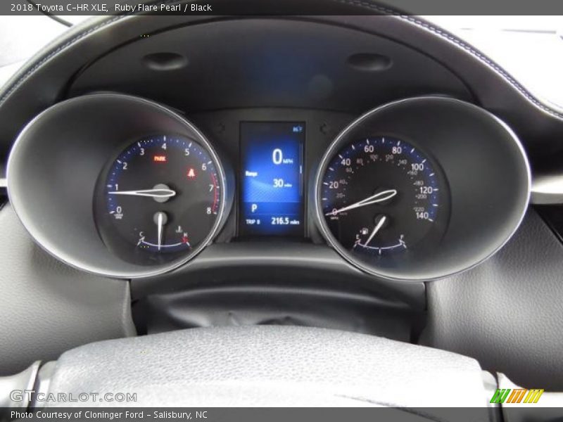Ruby Flare Pearl / Black 2018 Toyota C-HR XLE