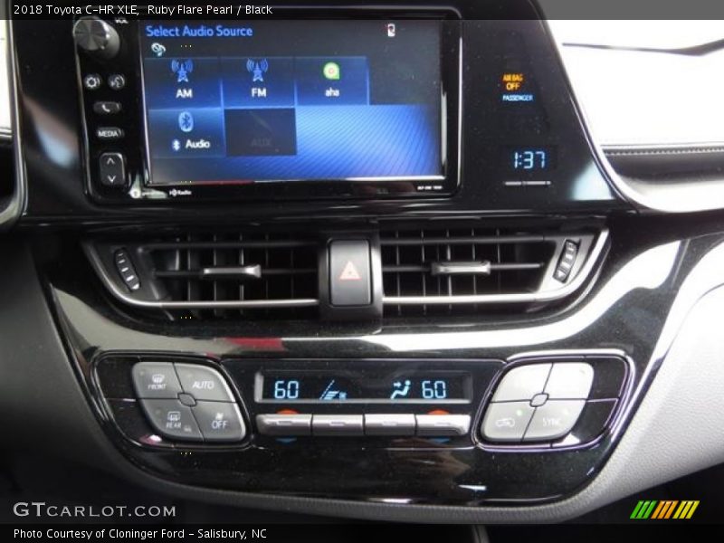 Ruby Flare Pearl / Black 2018 Toyota C-HR XLE