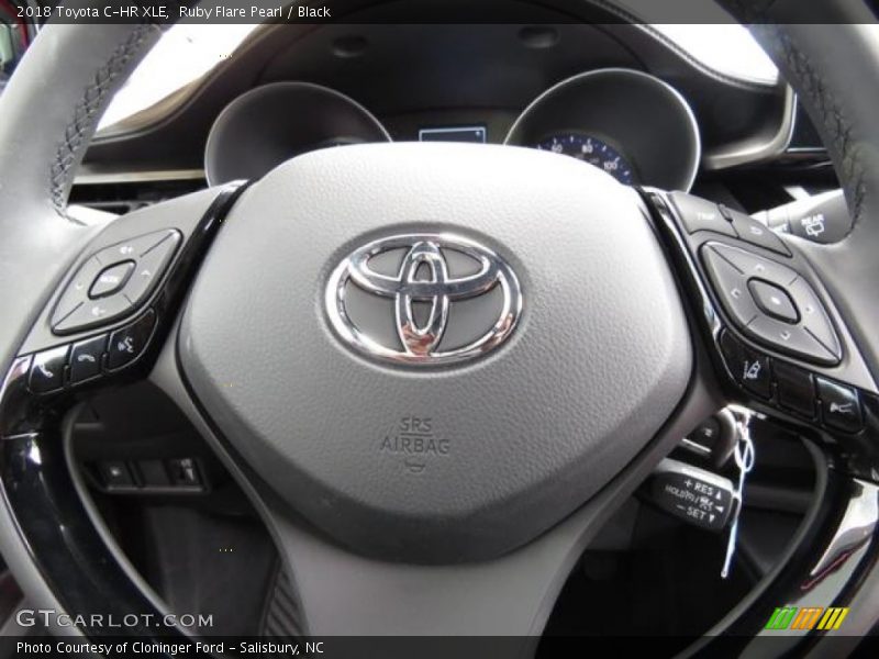 Ruby Flare Pearl / Black 2018 Toyota C-HR XLE