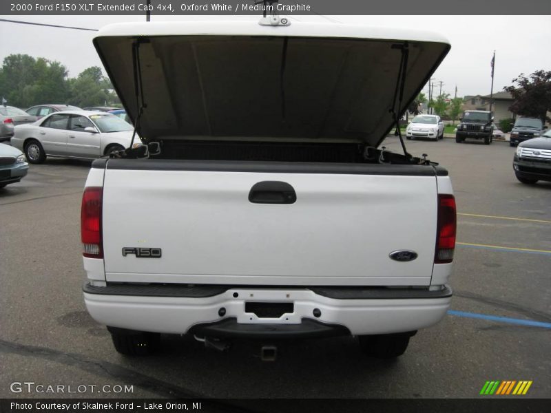 Oxford White / Medium Graphite 2000 Ford F150 XLT Extended Cab 4x4