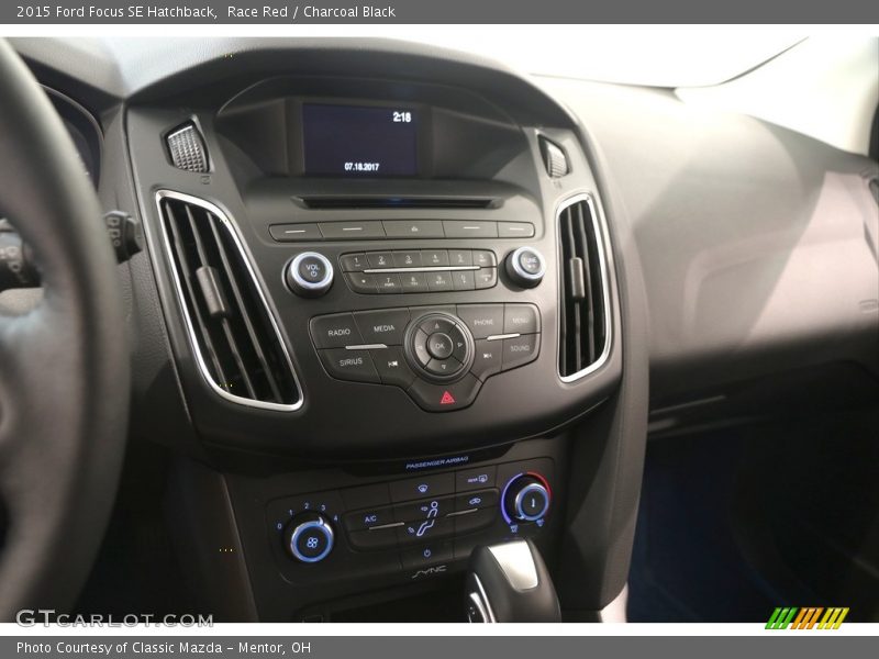 Race Red / Charcoal Black 2015 Ford Focus SE Hatchback