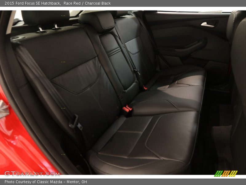 Race Red / Charcoal Black 2015 Ford Focus SE Hatchback