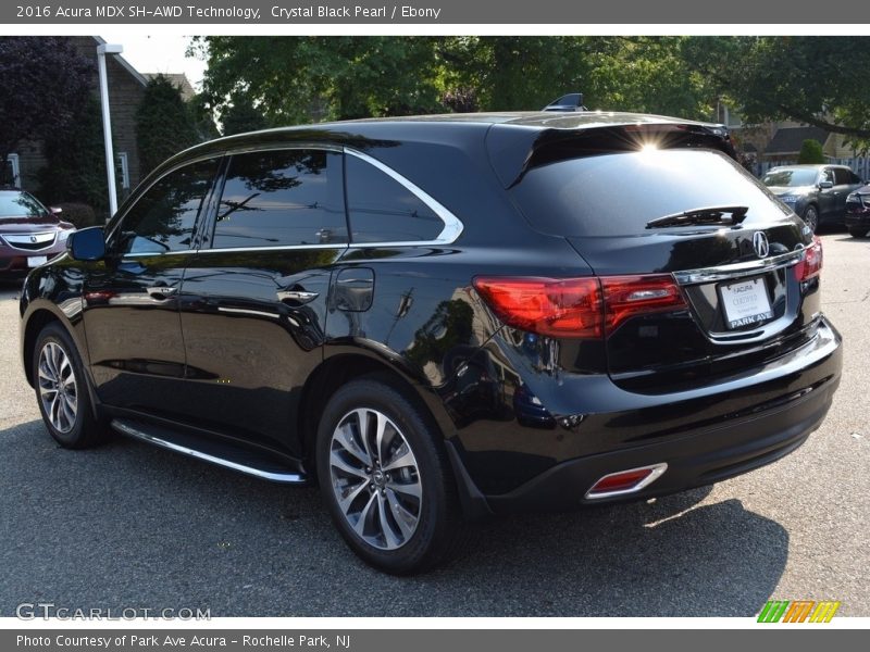 Crystal Black Pearl / Ebony 2016 Acura MDX SH-AWD Technology