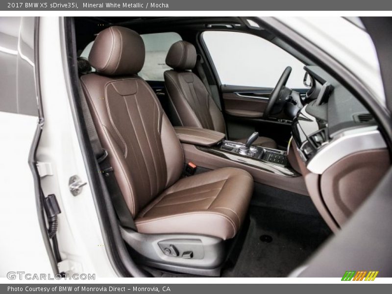 Mineral White Metallic / Mocha 2017 BMW X5 sDrive35i