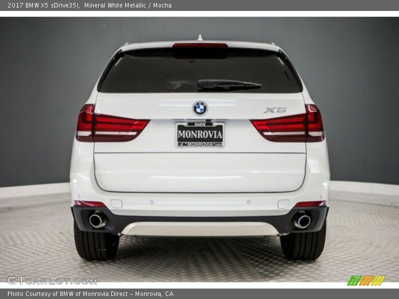 Mineral White Metallic / Mocha 2017 BMW X5 sDrive35i