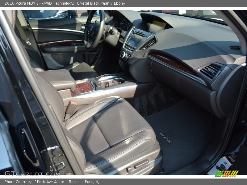 Crystal Black Pearl / Ebony 2016 Acura MDX SH-AWD Technology