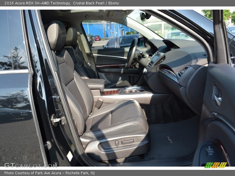 Crystal Black Pearl / Ebony 2016 Acura MDX SH-AWD Technology