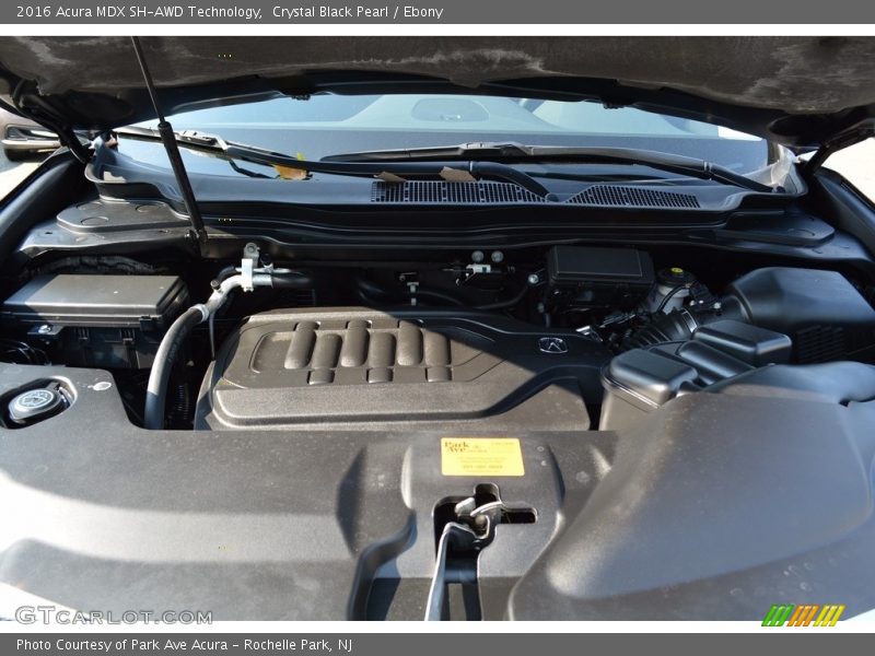 Crystal Black Pearl / Ebony 2016 Acura MDX SH-AWD Technology