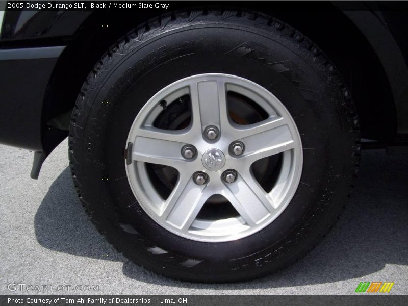 Black / Medium Slate Gray 2005 Dodge Durango SLT