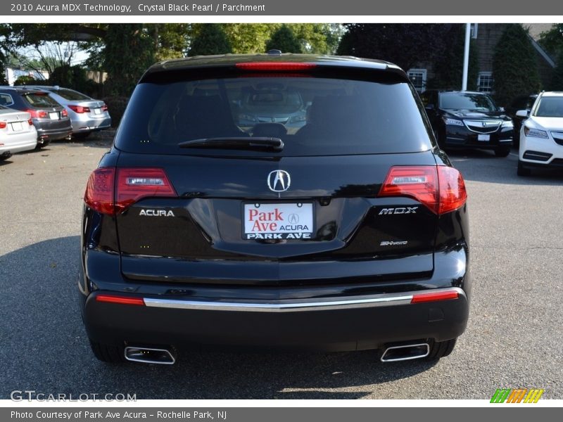 Crystal Black Pearl / Parchment 2010 Acura MDX Technology