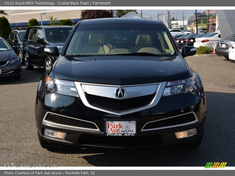Crystal Black Pearl / Parchment 2010 Acura MDX Technology