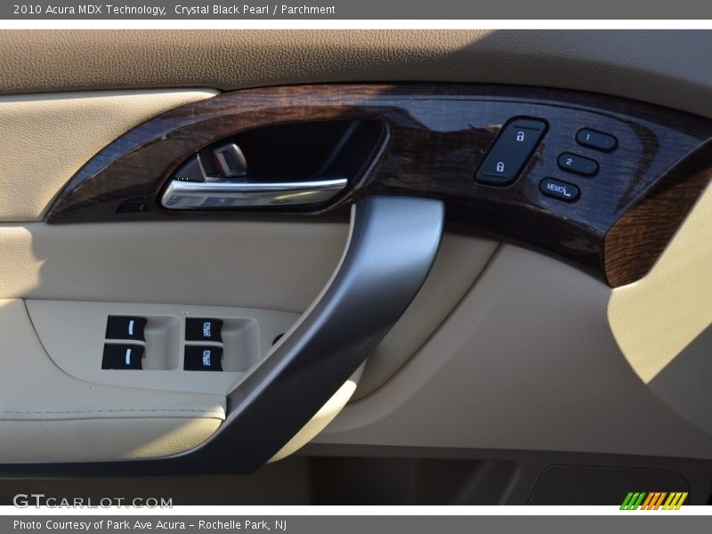 Crystal Black Pearl / Parchment 2010 Acura MDX Technology