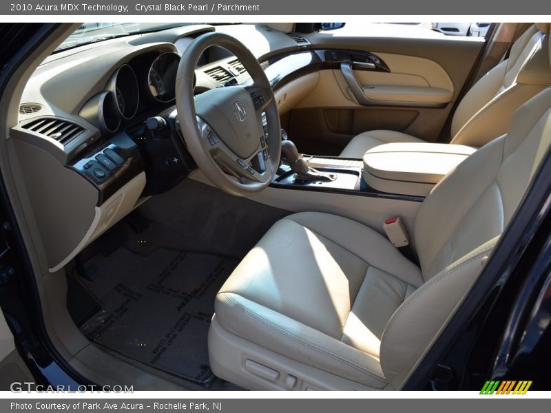 Crystal Black Pearl / Parchment 2010 Acura MDX Technology