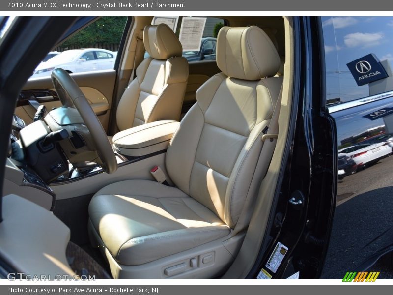 Crystal Black Pearl / Parchment 2010 Acura MDX Technology