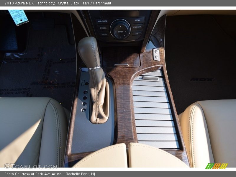 Crystal Black Pearl / Parchment 2010 Acura MDX Technology
