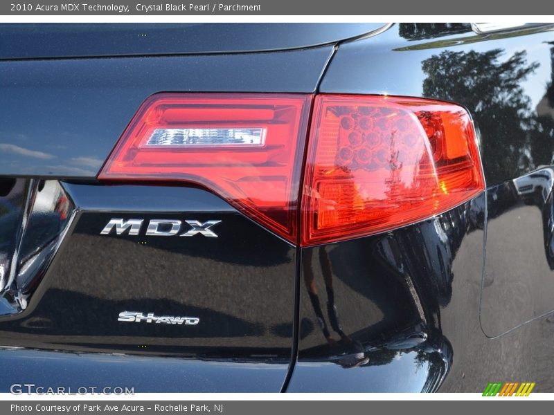 Crystal Black Pearl / Parchment 2010 Acura MDX Technology