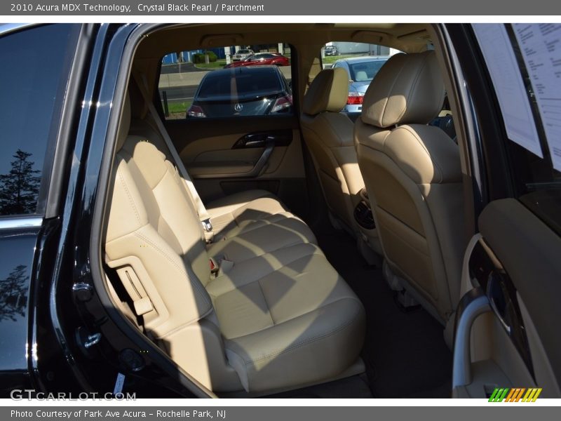 Crystal Black Pearl / Parchment 2010 Acura MDX Technology