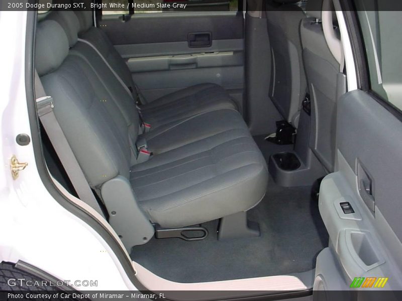 Bright White / Medium Slate Gray 2005 Dodge Durango SXT