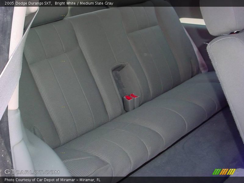 Bright White / Medium Slate Gray 2005 Dodge Durango SXT