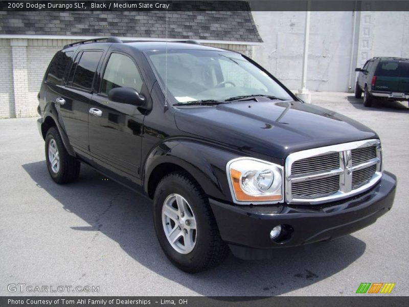 Black / Medium Slate Gray 2005 Dodge Durango SLT