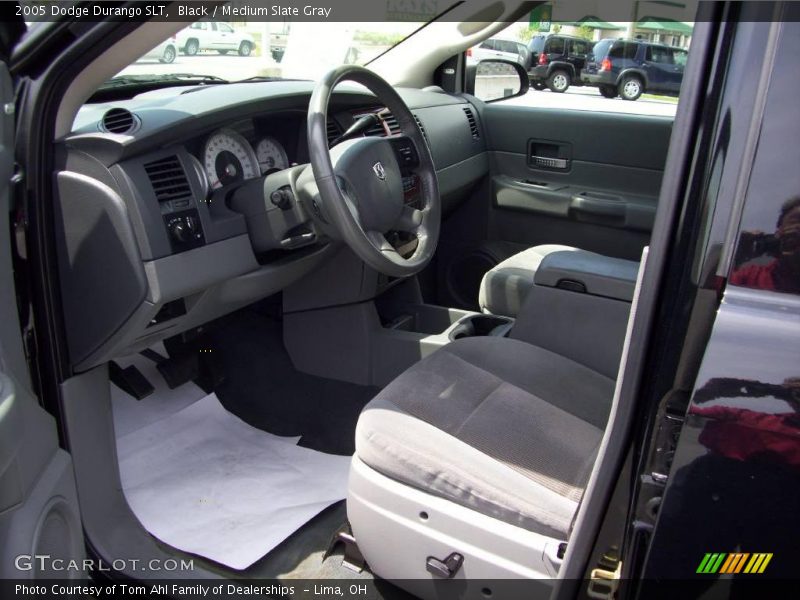 Black / Medium Slate Gray 2005 Dodge Durango SLT
