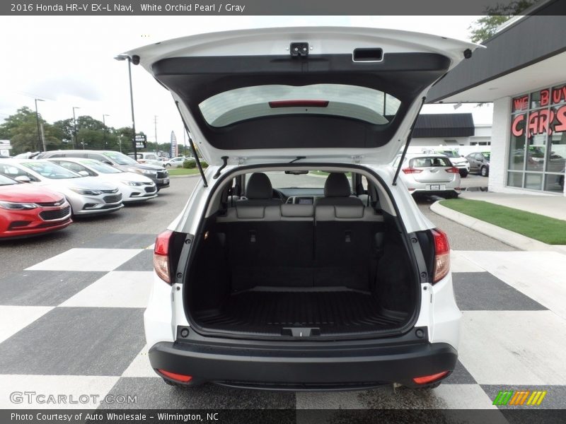 White Orchid Pearl / Gray 2016 Honda HR-V EX-L Navi